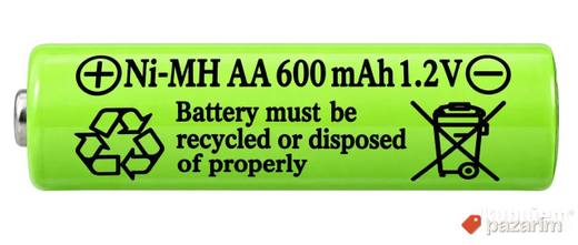 Punjiva AA baterija Ni-MH 600mAh 1.2V