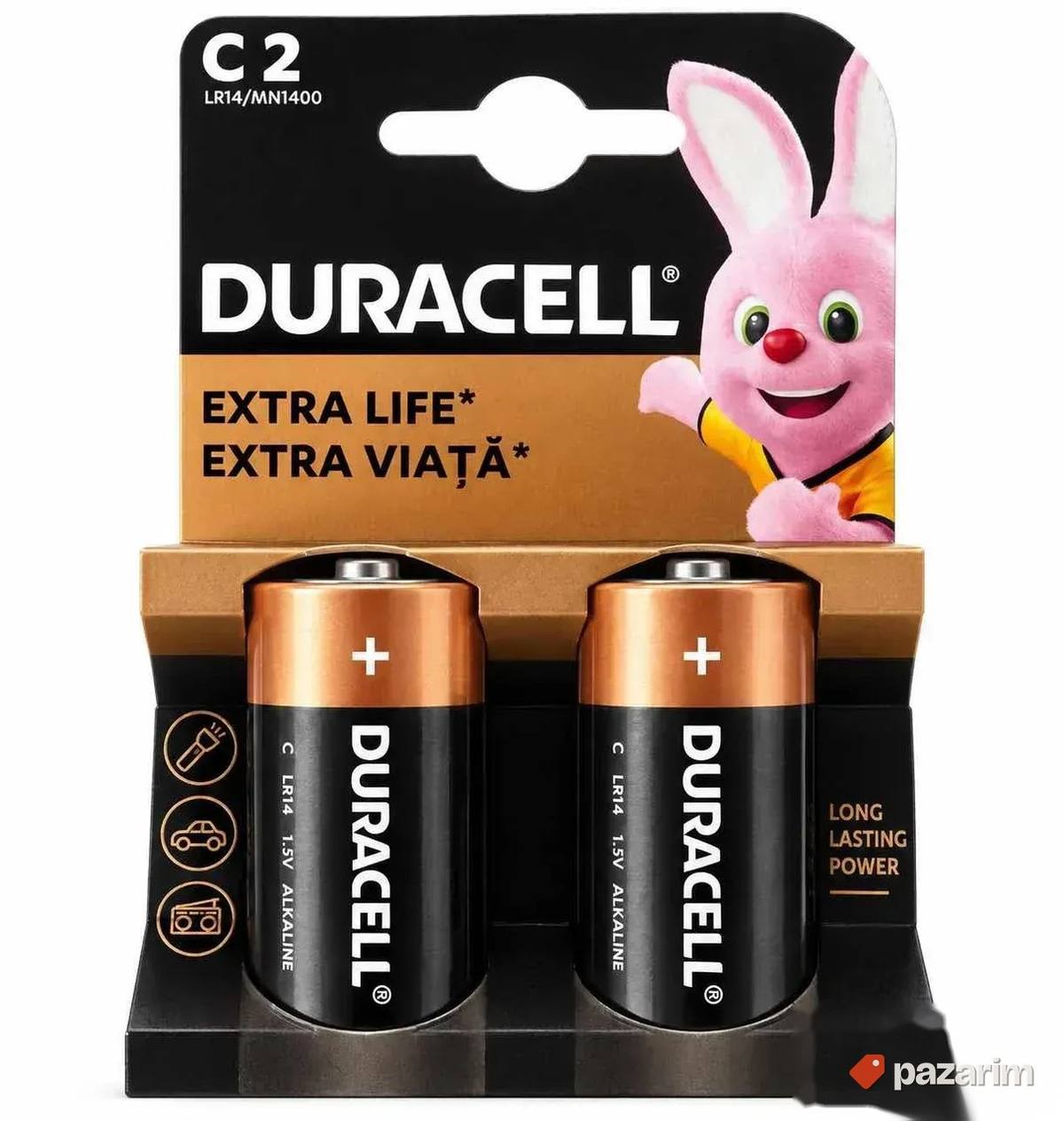 Duracell C LR14 baterije 1.5V – pakovanje 2 komada 1