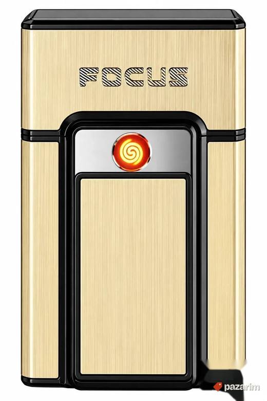 Tabakera sa elektronskim USB upaljačem 2u1