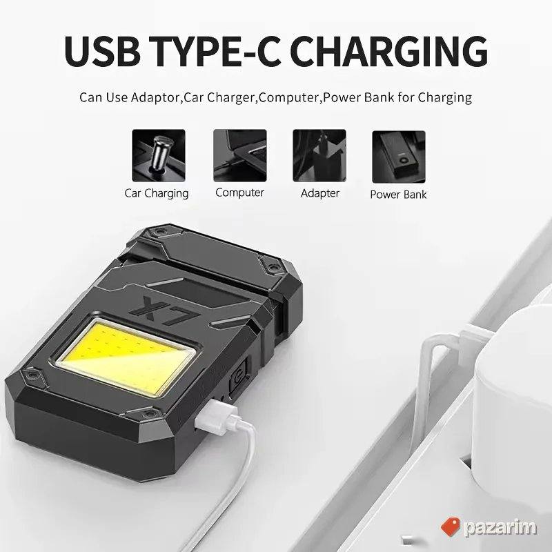 Smiling Shark X7 – punjiva COB lampa sa upaljačem 3