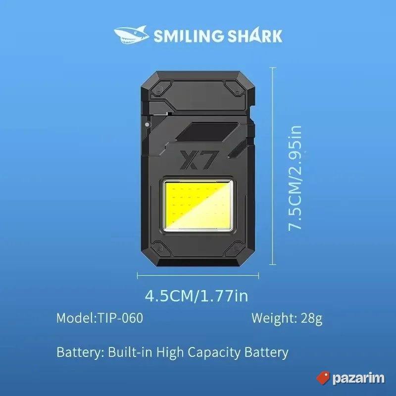 Smiling Shark X7 – punjiva COB lampa sa upaljačem 4