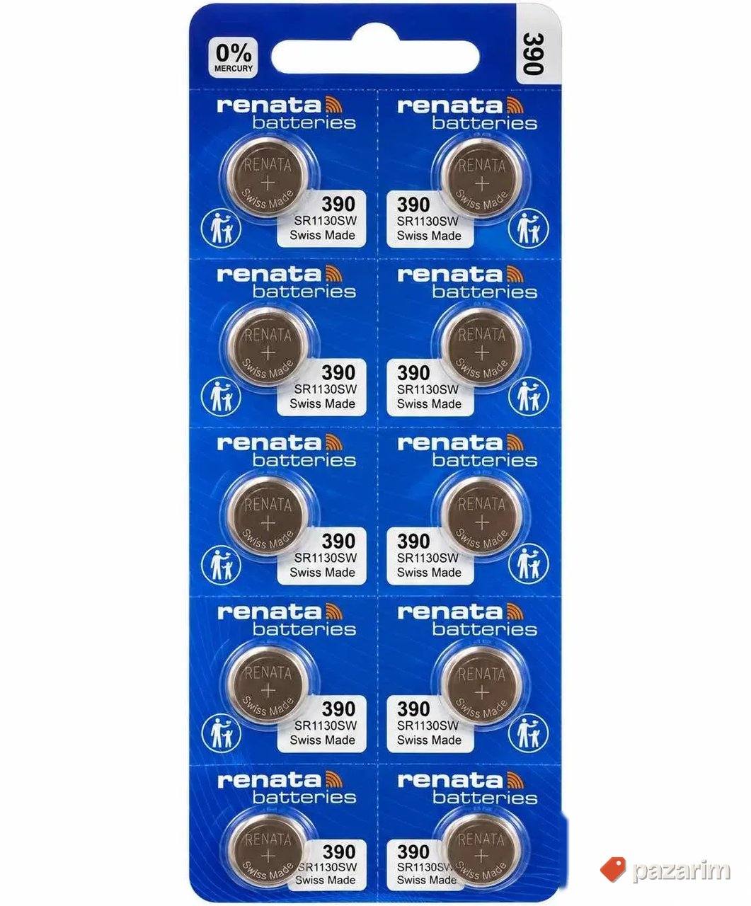 Renata 390 / SR1130SW baterija za sat – 1 kom 1